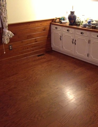 Hardwood floor from Causey's Flooring Center in South Carolina