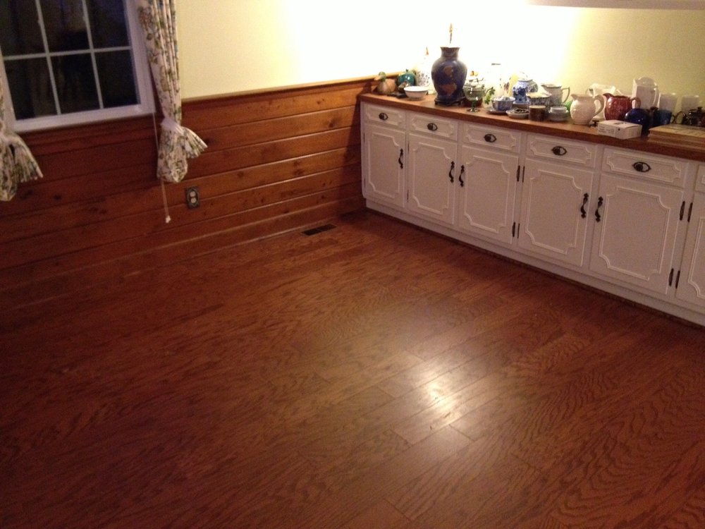 Hardwood floor from Causey's Flooring Center in South Carolina