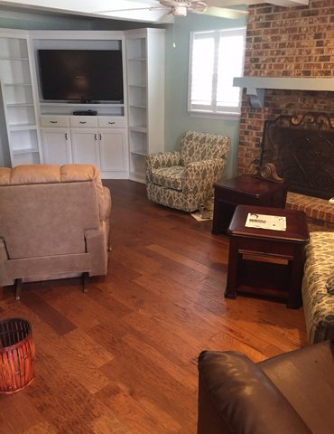Living room from Causey's Flooring Center in South Carolina