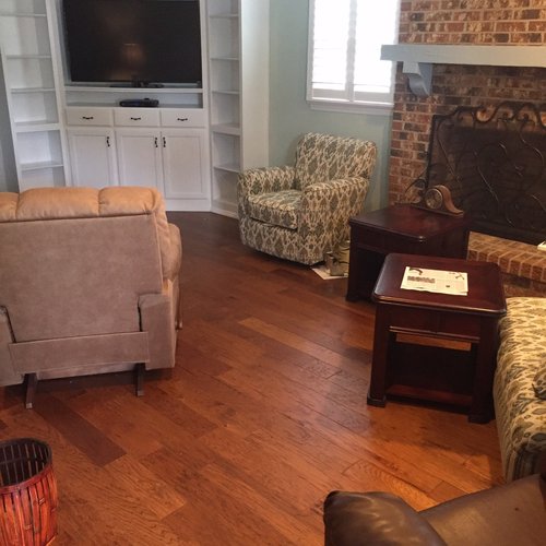 Living room from Causey's Flooring Center in South Carolina