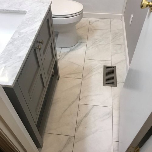Full-Scale Bathroom Remodeling Project From The Professionals At Causey's Flooring Center